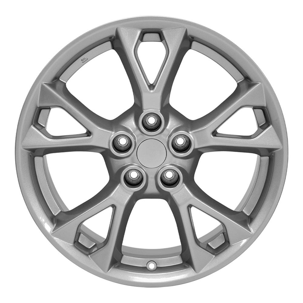 OE Wheels Replica NS21 Silver 18x8.0 +50 5x114.3mm 66.1mm