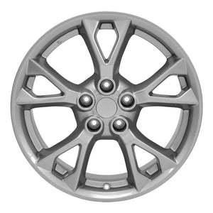 OE Wheels Replica NS21 Silver 18x8.0 +50 5x114.3mm 66.1mm