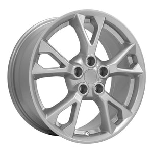 OE Wheels Replica NS21 Silver 18x8.0 +50 5x114.3mm 66.1mm