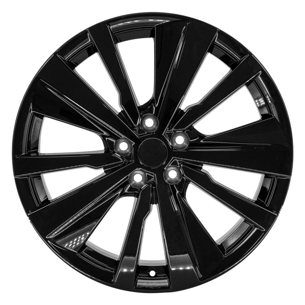 OE Wheels Replica NS29 Black Wheel 19x8.0 +55 5x114.3mm 66.1mm
