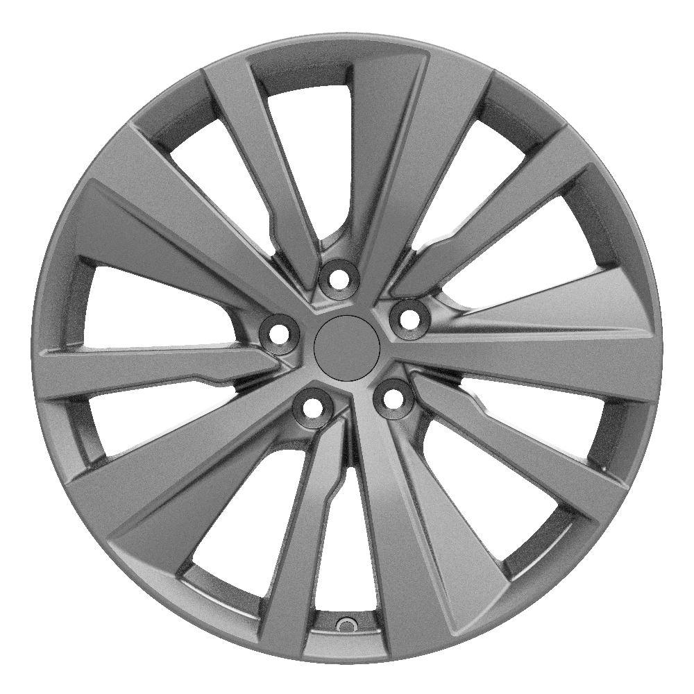 OE Wheels Replica NS29 Satin Gunmetal Wheel 19x8.0 +55 5x114.3mm 66.1mm - Wheelwiz