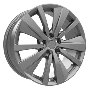 OE Wheels Replica NS29 Satin Gunmetal Wheel 19x8.0 +55 5x114.3mm 66.1mm