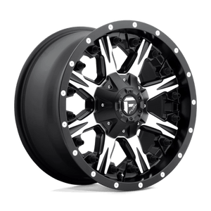 Fuel Offroad D541 NUTZ Matte Black Machined 20x9 +01 6x135|6x139.7mm 106.1mm - WheelWiz