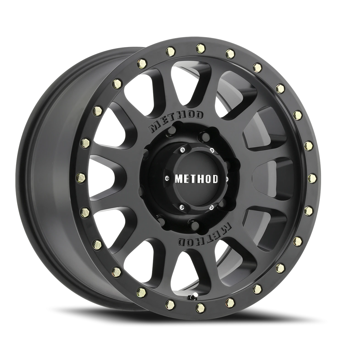 Method Race Wheels NV HD MR305 Matte Black 18x9 +18 8x180mm 130.81mm - Wheelwiz