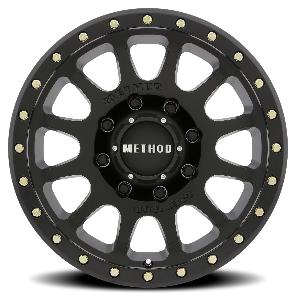 Method Race Wheels NV HD MR305 Matte Black 18x9 +18 8x180mm 130.81mm - Wheelwiz