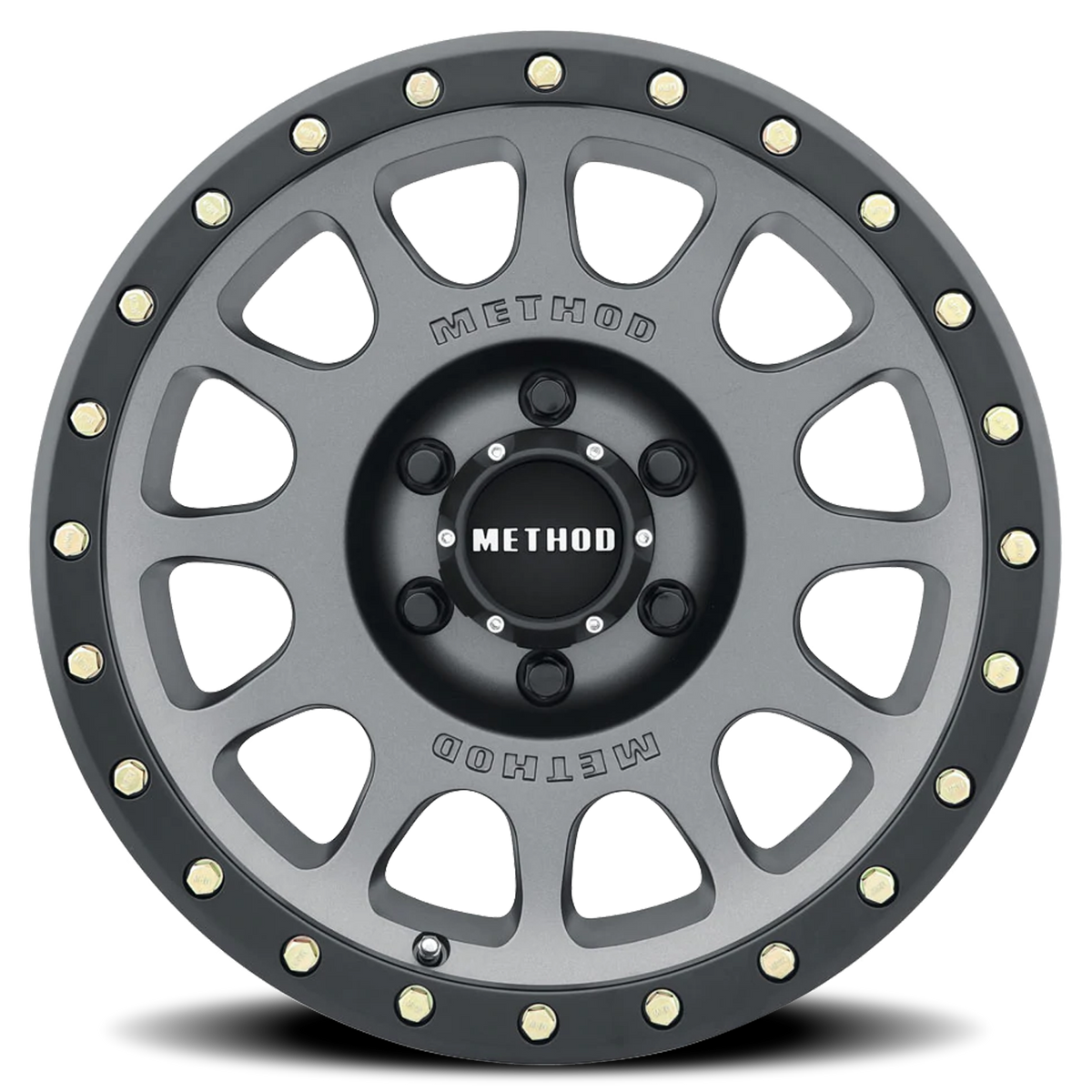 Method Race Wheels NV MR305 Titanium 17x8.5 +25 6x139.7mm 108mm