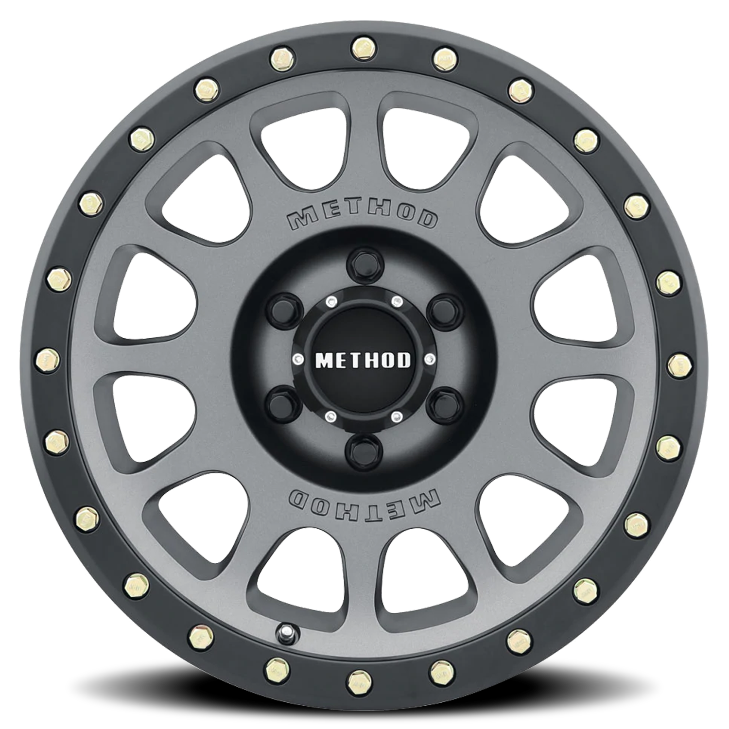 Method Race Wheels NV MR305 Titanium 17x8.5 +25 6x139.7mm 108mm