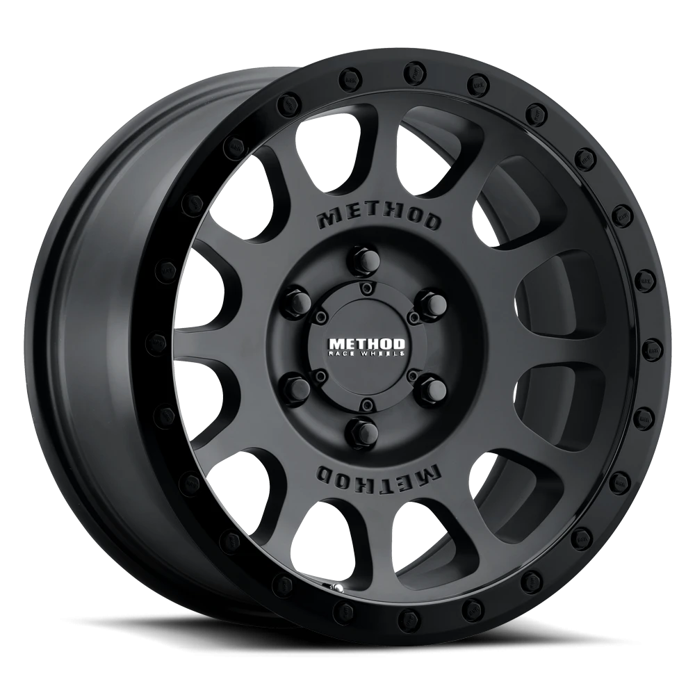 Method Race Wheels NV MR305 Double Black 18x9 -12 6x139.7mm 108mm