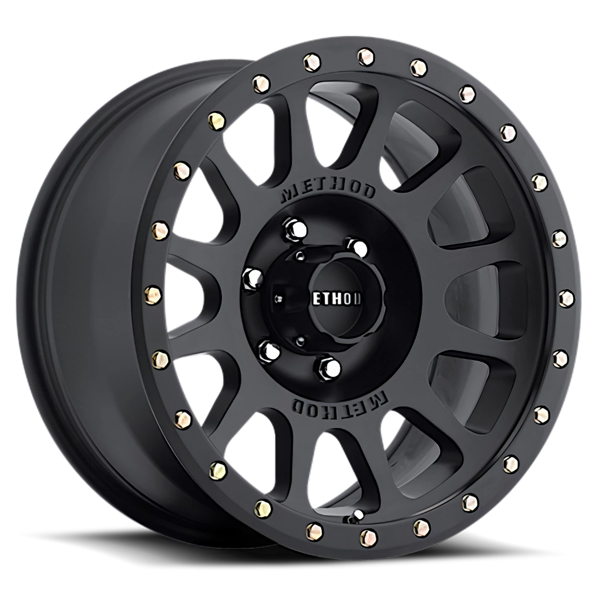 Method Race Wheels NV MR305 Matte Black 20x9 +18 6x139.7mm 108mm