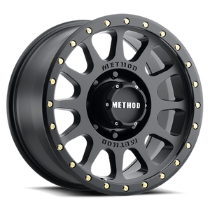 Method Race Wheels NV MR305 Matte Black 18x9 -12 8x170mm 130.81mm