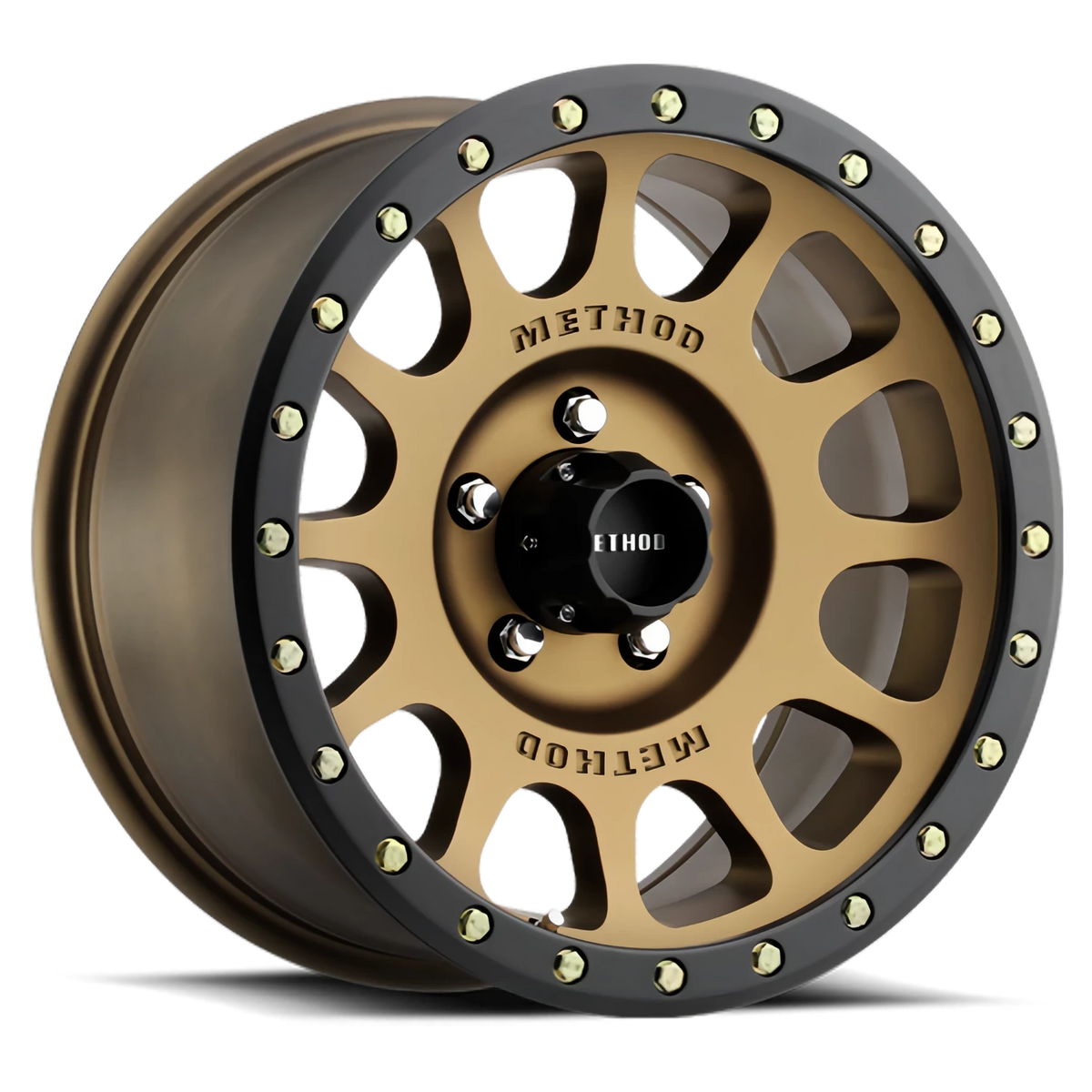 Method Race Wheels NV MR305 Method Bronze W/ Black Street Loc 17x8.5 0 5x150mm 116.5mm
