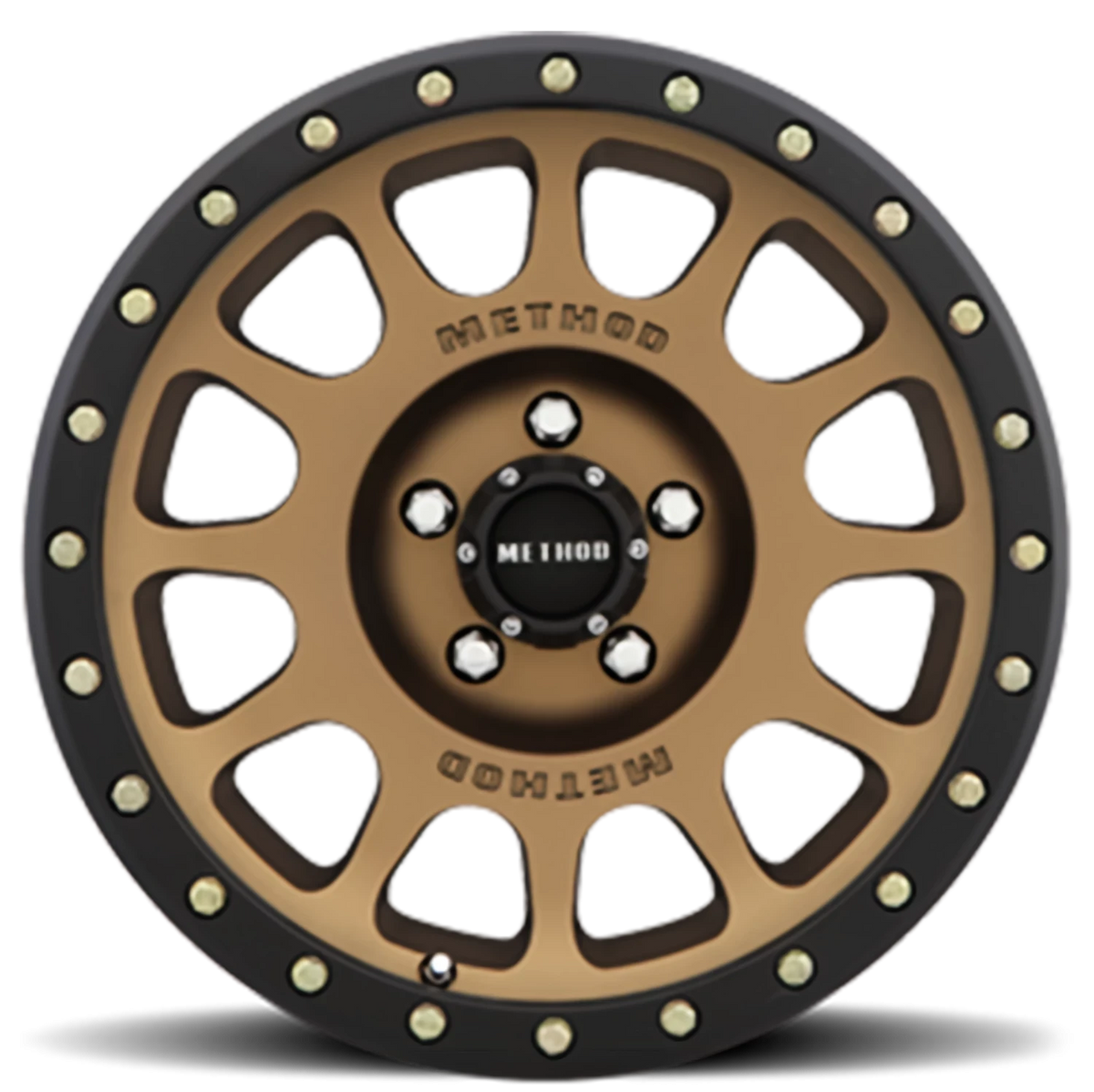Method Race Wheels NV MR305 Method Bronze W/ Black Street Loc 17x8.5 0 5x150mm 116.5mm