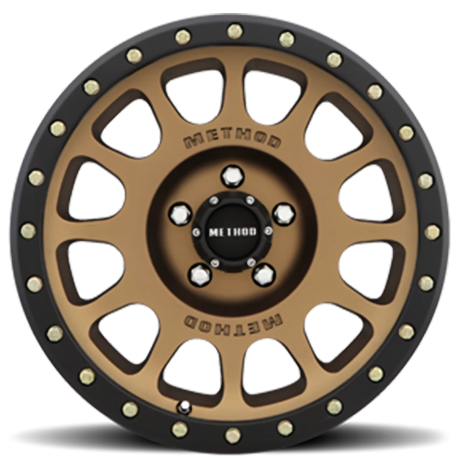 Method Race Wheels NV MR305 Method Bronze W/ Black Street Loc 17x8.5 +25 5x127mm 94mm
