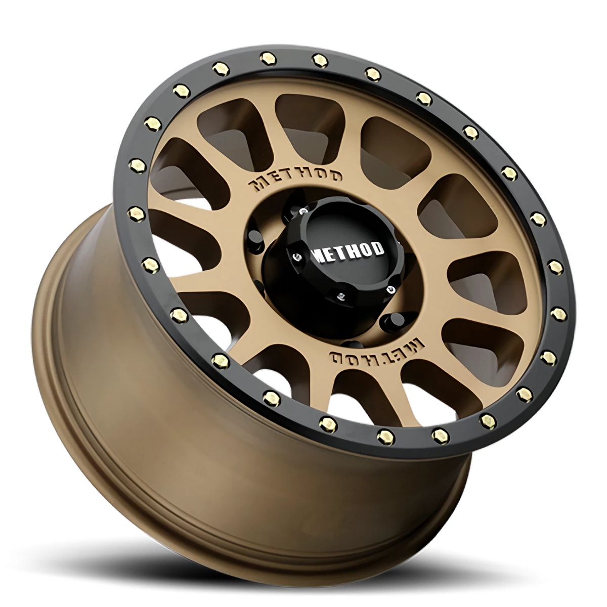 Method Race Wheels NV MR305 Method Bronze W/ Black Street Loc 18x9 +18 6x139.7mm 108mm