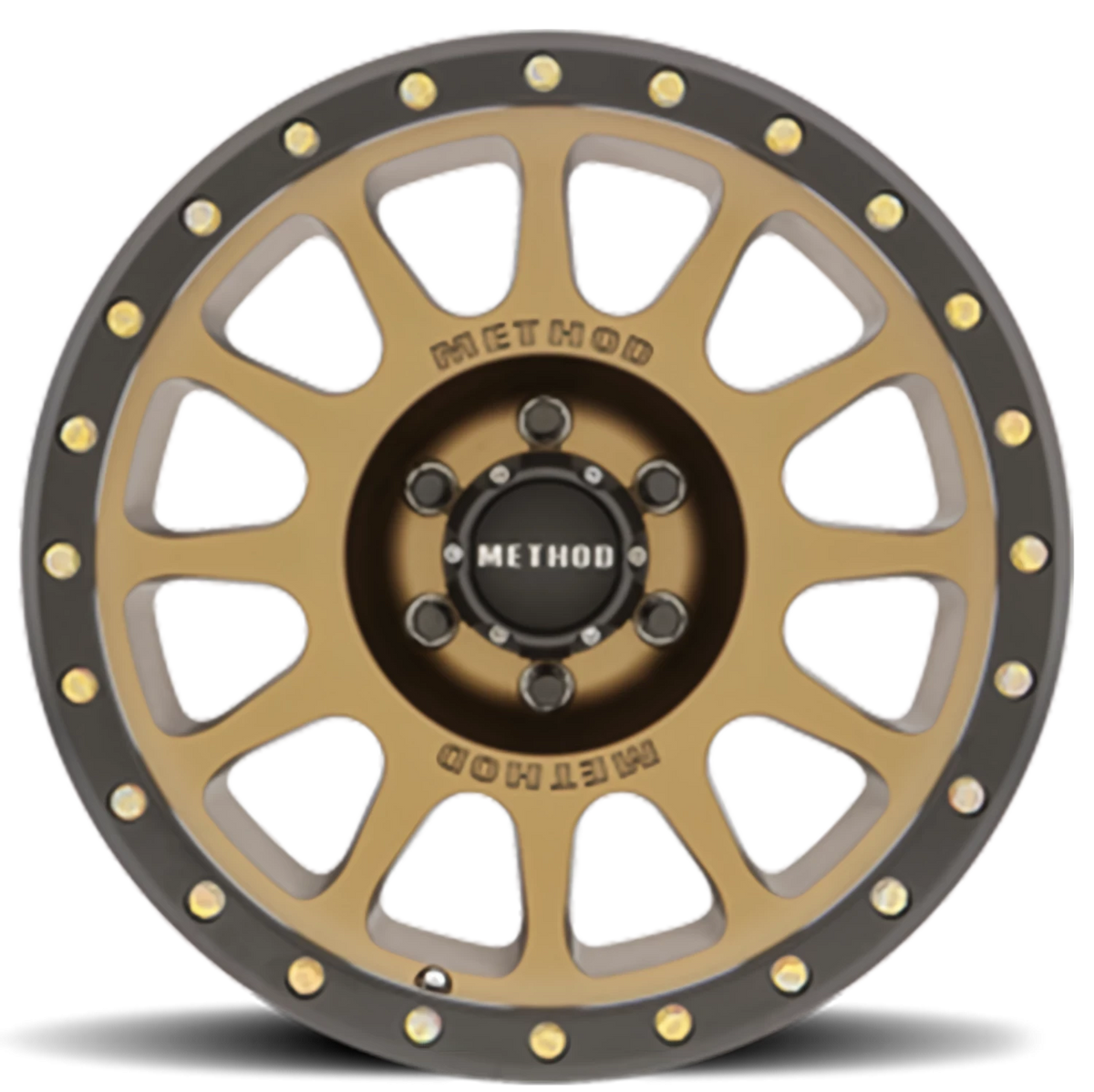 Method Race Wheels NV MR305 Method Bronze W/ Black Street Loc 17x8.5 +25 6x135mm 94mm