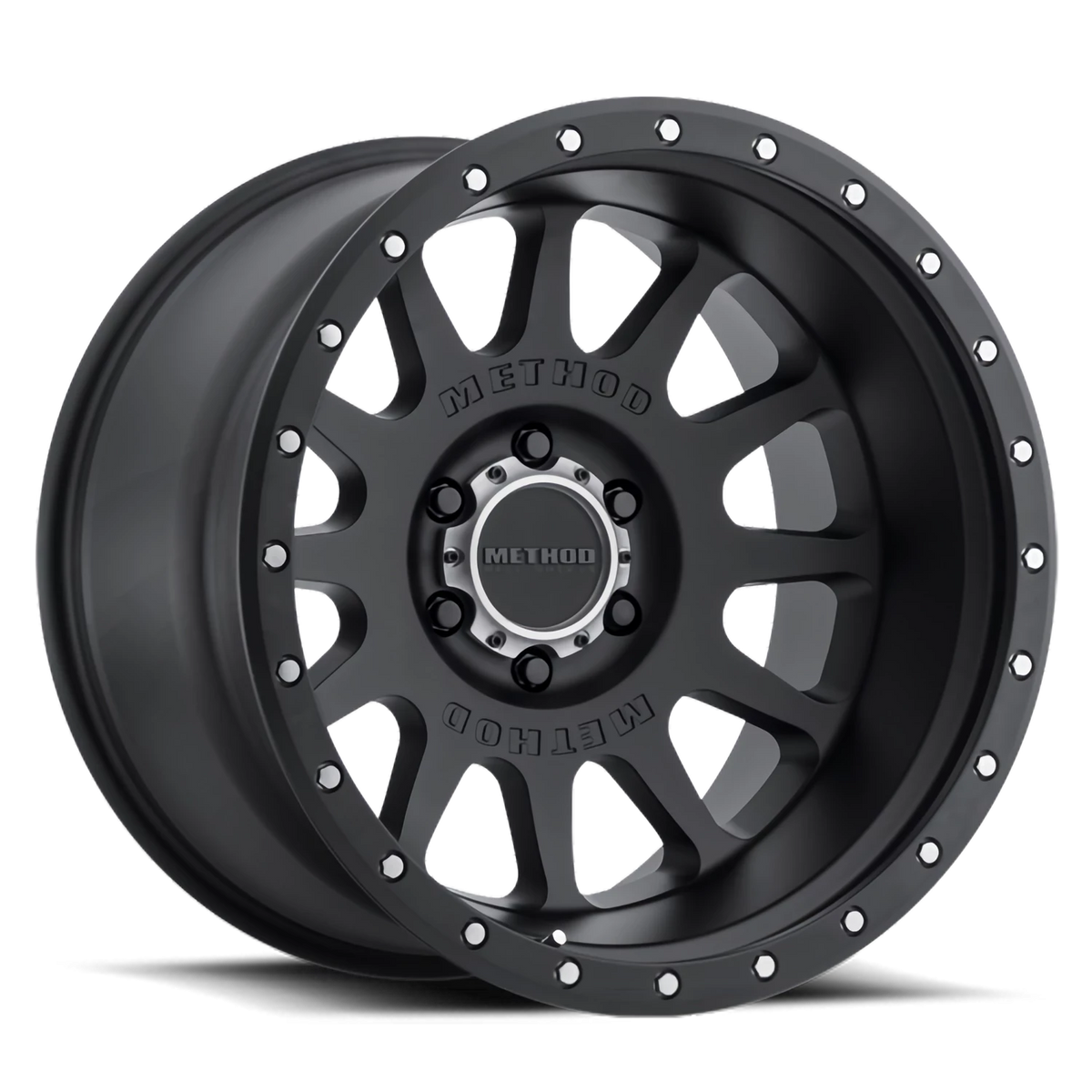 Method Race Wheels NV MR605 Matte Black 20x9 -12 6x139.7mm 106.25mm