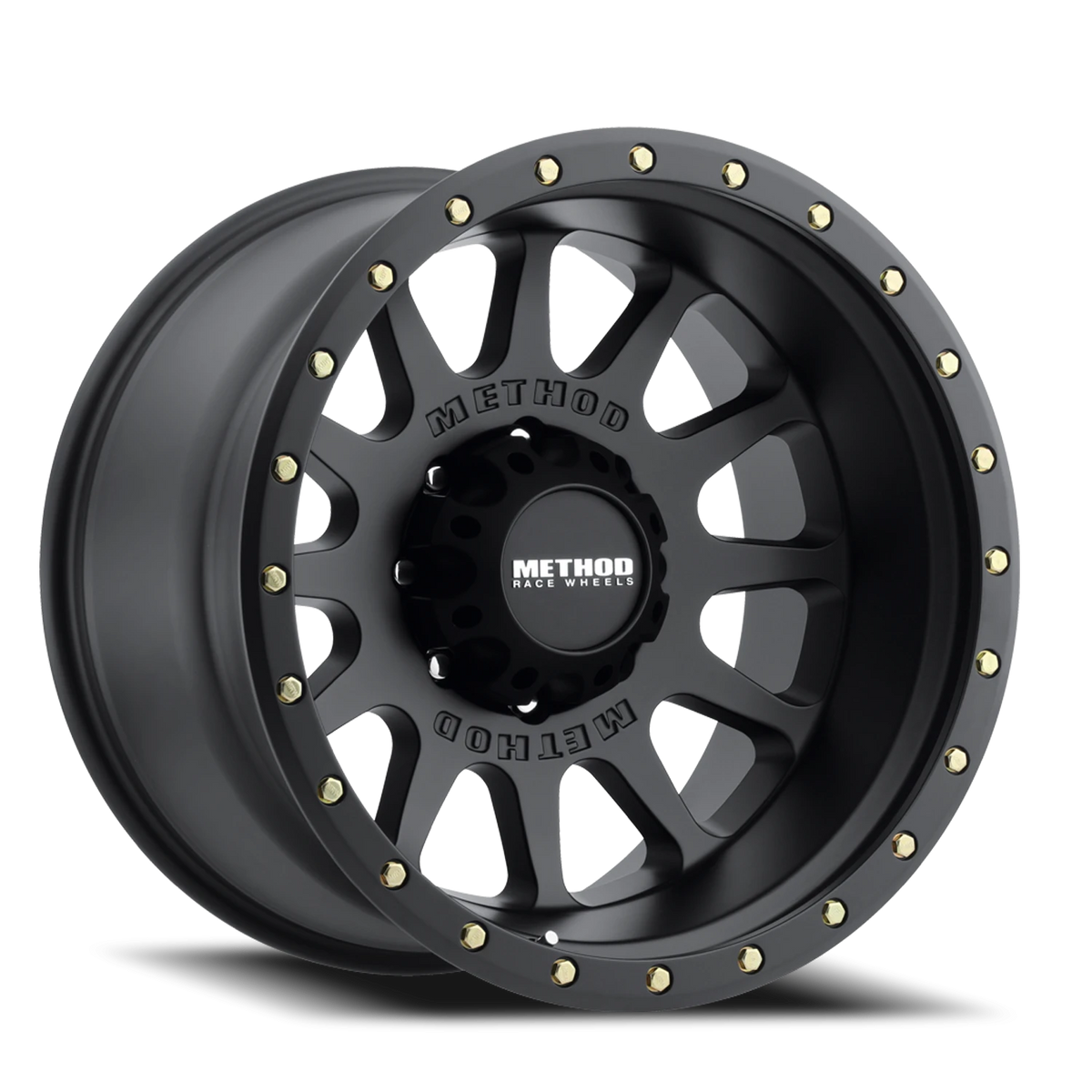 Method Race Wheels NV MR605 Matte Black 20x12 -52 8x165.1mm 121.3mm - Wheelwiz