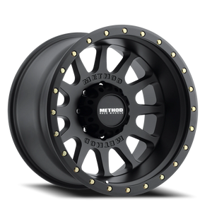 Method Race Wheels NV MR605 Matte Black 20x12 -52 8x165.1mm 121.3mm - Wheelwiz
