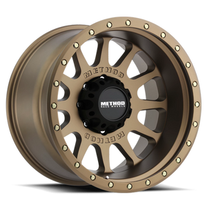 Method Race Wheels NV MR605 Method Bronze 20x10 -24 8x170mm 124.9mm