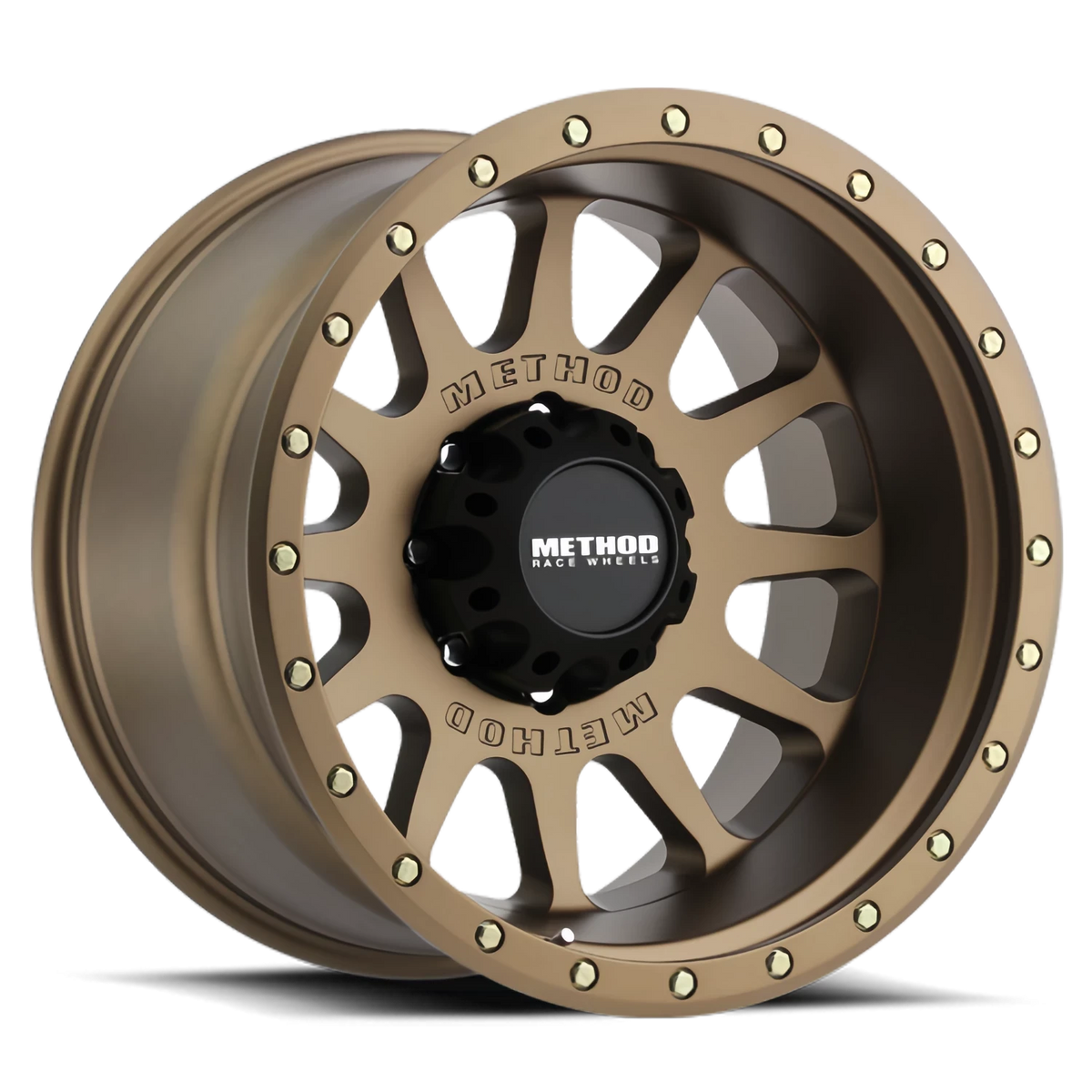 Method Race Wheels NV MR605 Method Bronze 20x12 -52 8x170mm 124.9mm