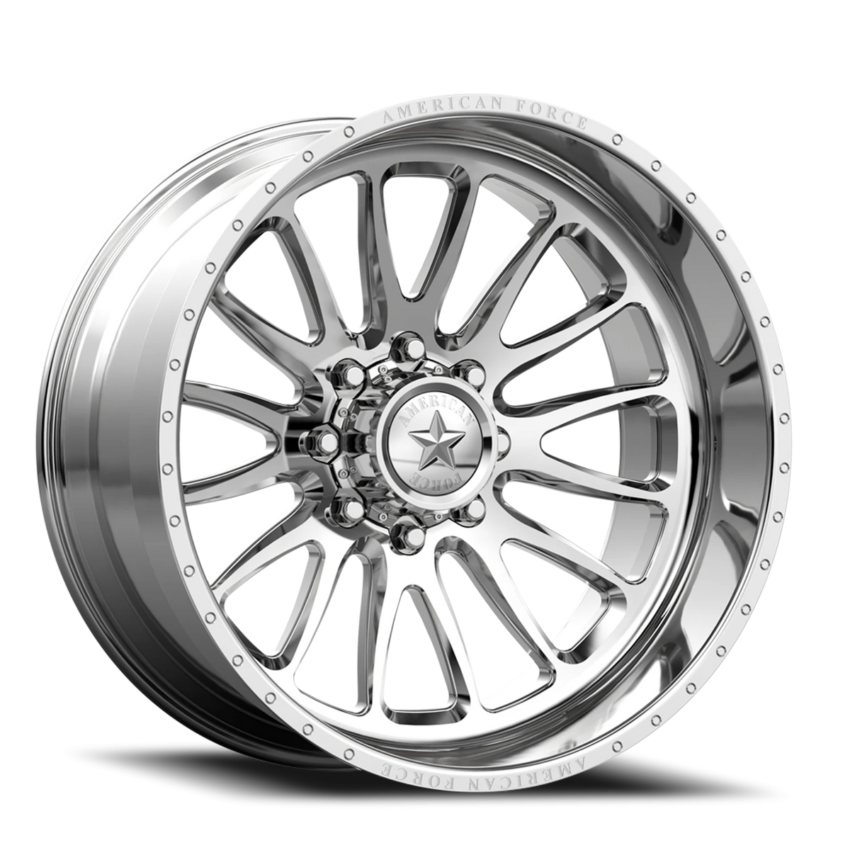 American Force CKH10 Nemesis CC Polished 22x12 -55 6x139.7mm 100mm