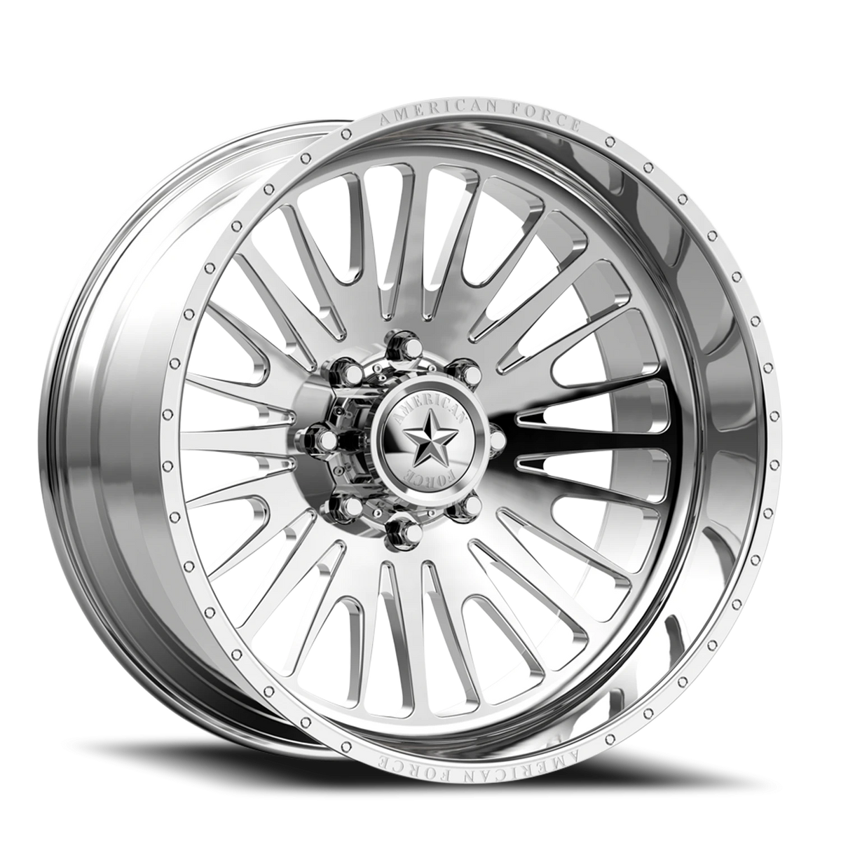 American Force CKH37 Nexus CC Polished 24x12 -55 5x114.3mm 67.1mm - Wheelwiz