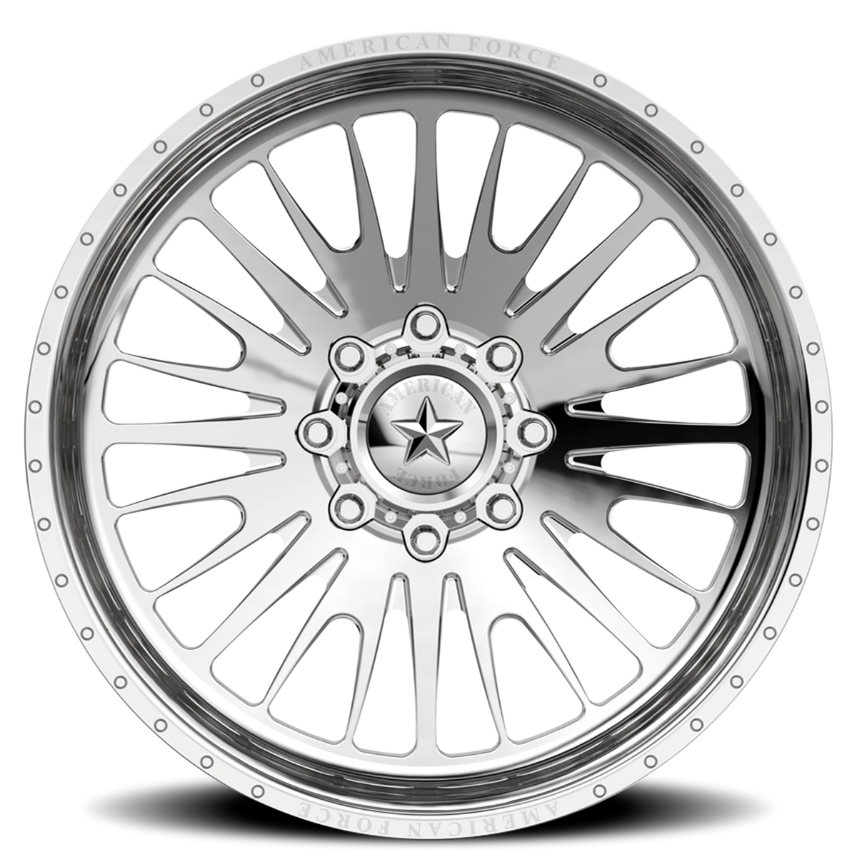 American Force CKH37 Nexus CC Polished 26x14 -73 8x165.1mm 125mm - Wheelwiz