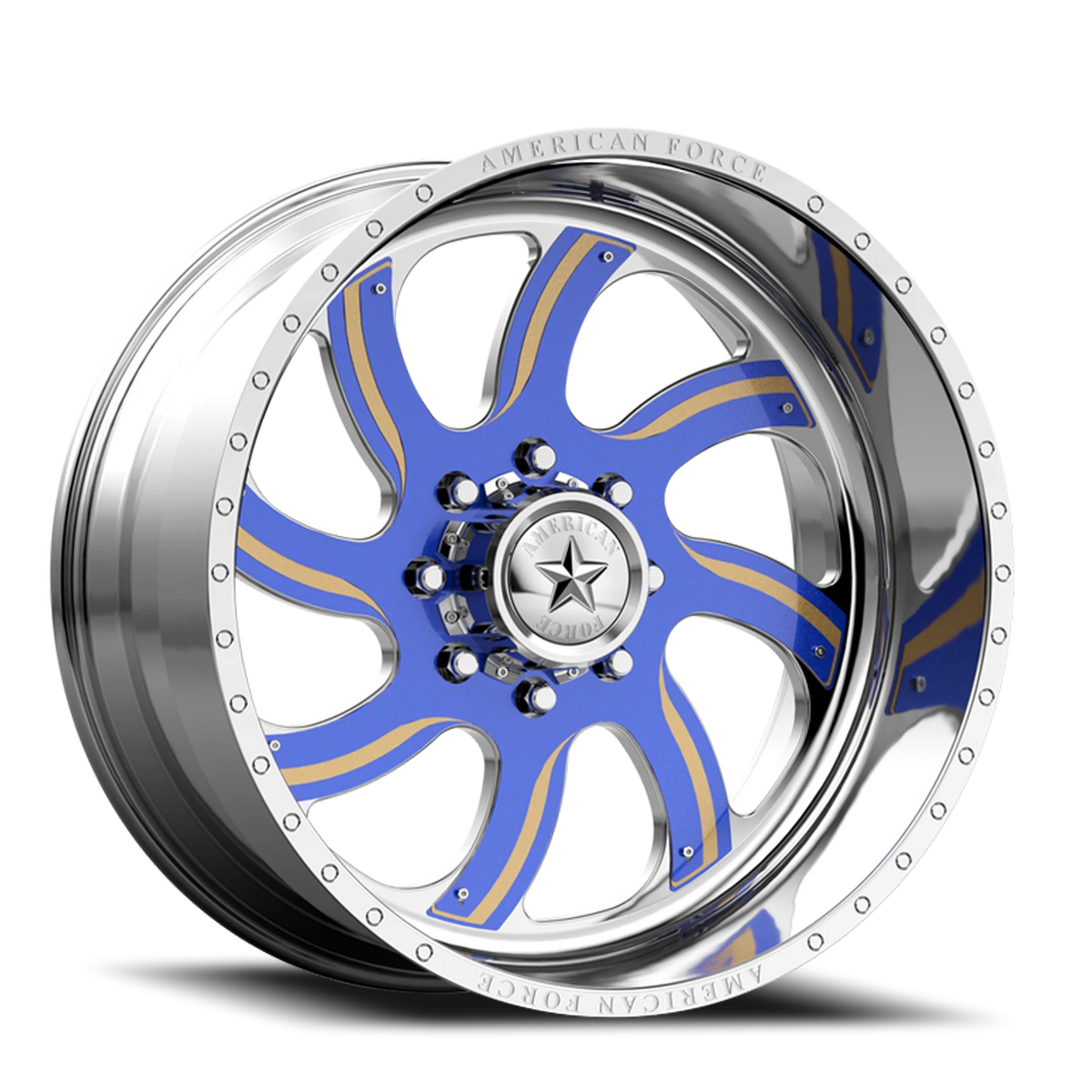 American Force 276 Nightmare FP Polished 24x11 0 6x139.7mm 78.1mm - Wheelwiz