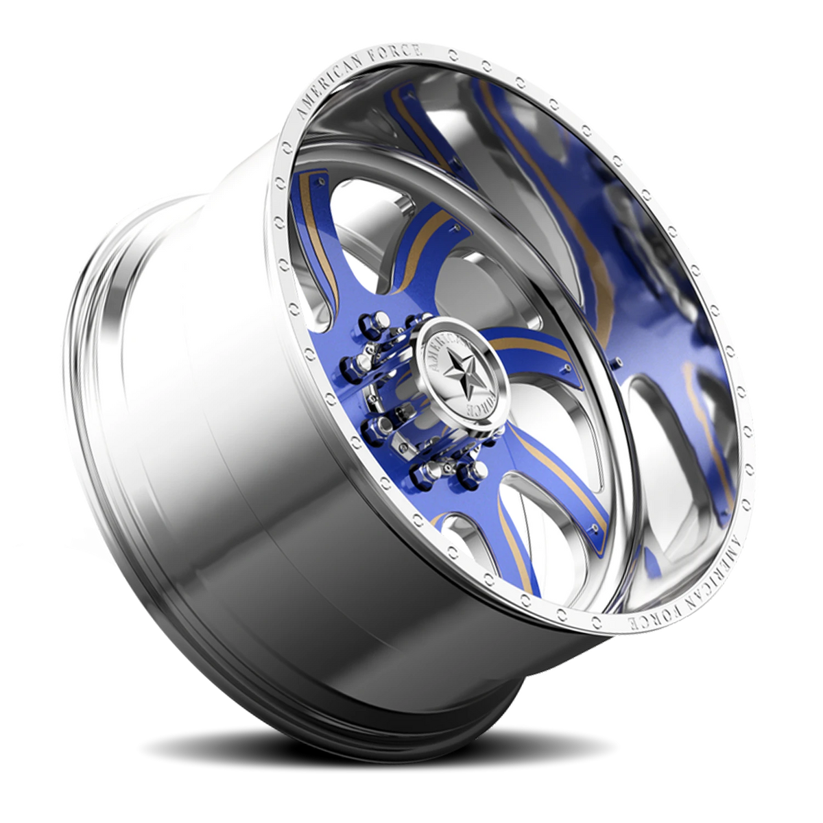 American Force 276 Nightmare FP Polished 24x16 -101 6x139.7mm 78.1mm - Wheelwiz