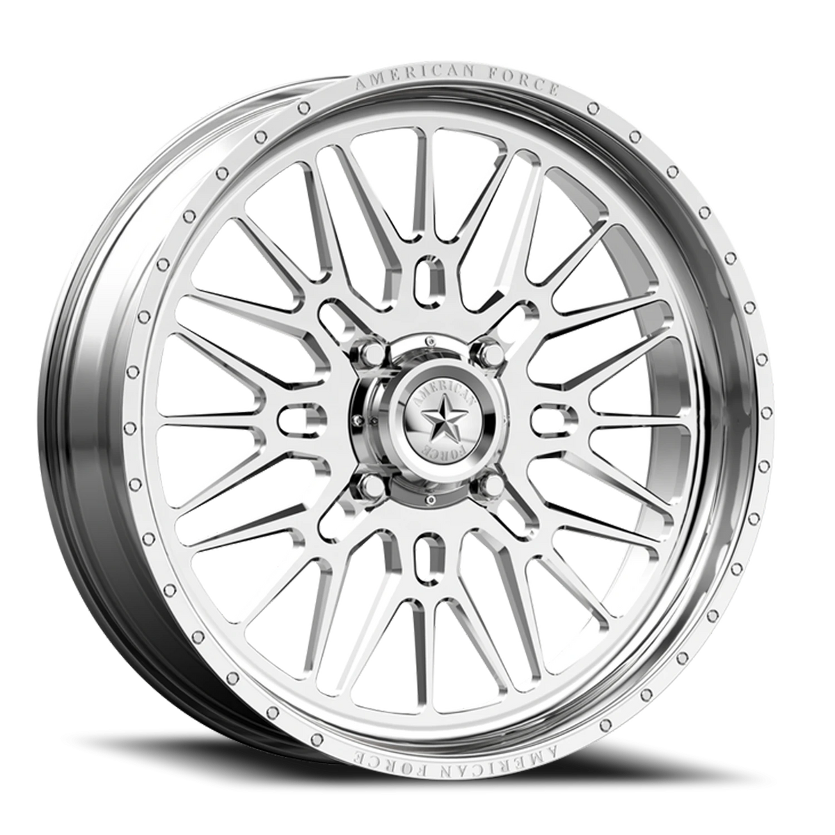 American Force K06 Nomad UTV Polished 24x7 0 4x156mm 115mm - Wheelwiz