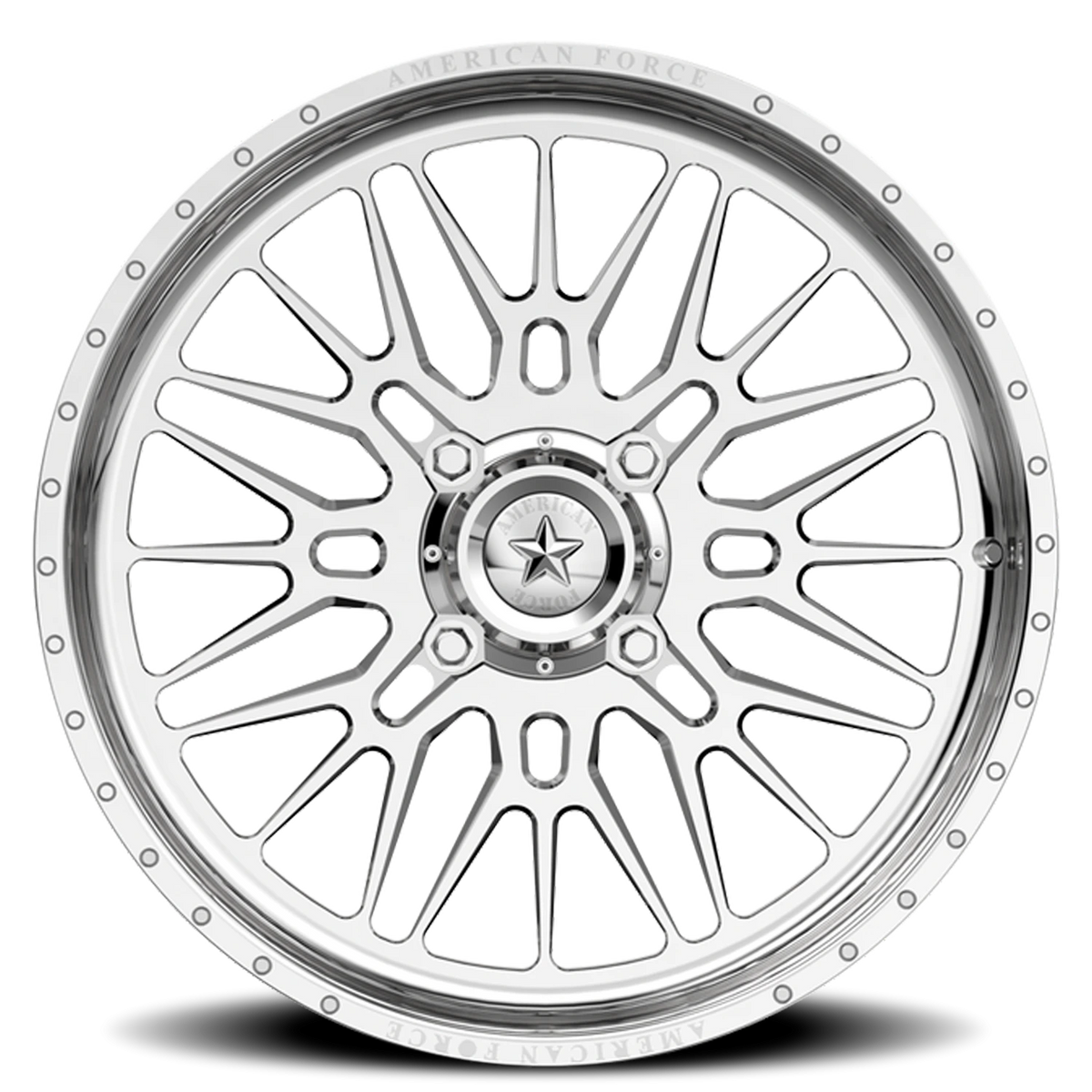 American Force K06 Nomad UTV Polished 22x7 0 4x137mm 172mm - Wheelwiz