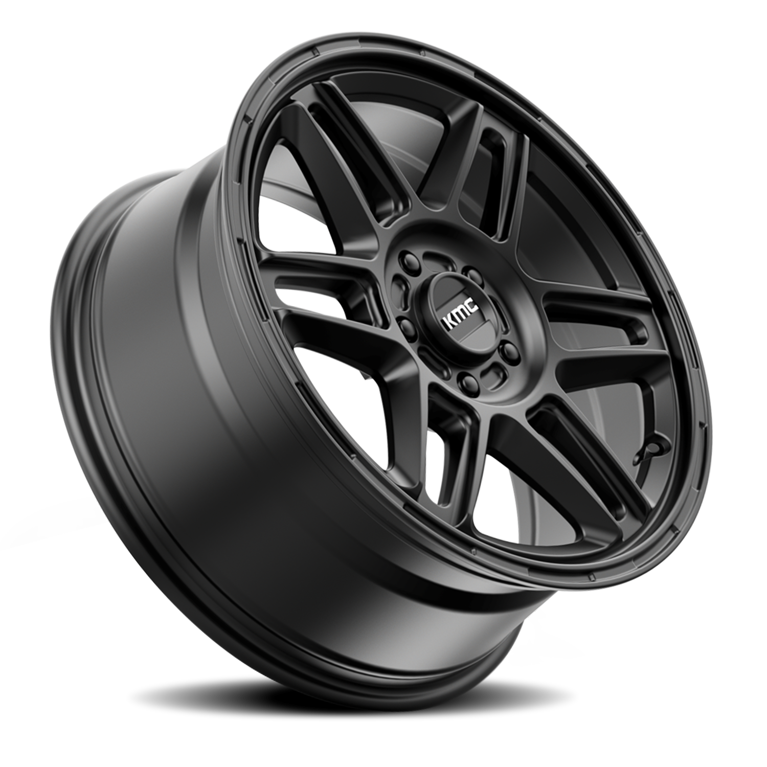 KMC KM716 NOMAD Satin Black 16x7.5 +30 5x110mm 72.6mm - Wheelwiz
