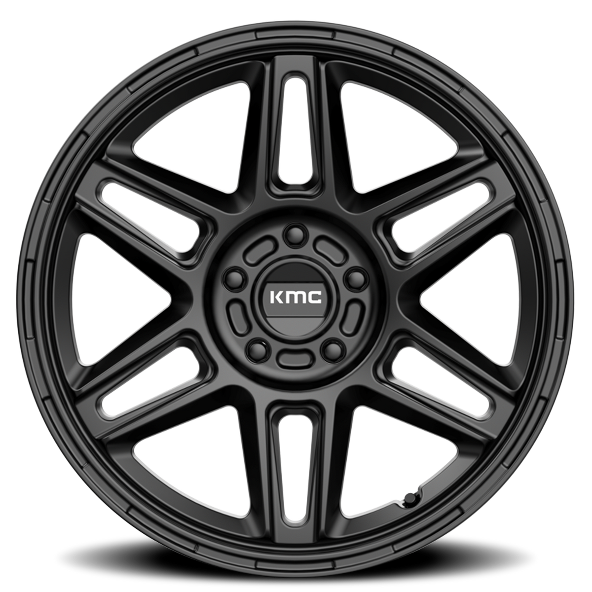 KMC KM716 NOMAD Satin Black 16x7.5 +30 5x110mm 72.6mm - Wheelwiz