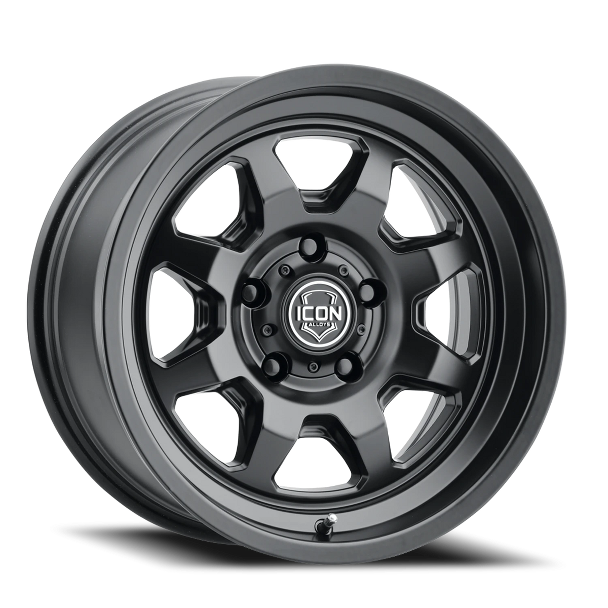 Icon Alloys Nuevo Satin Black 17x8.5 0 6x120mm 67mm