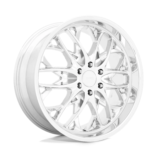 DUB S262 OG Chrome 22x9.5 +25 6x139.7mm 106.1mm - Wheelwiz