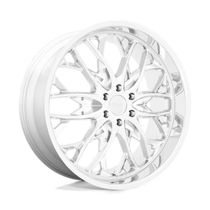 DUB S262 OG Chrome 24x10 +30 6x135mm 87.1mm - Wheelwiz