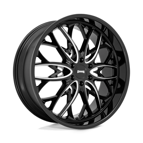 DUB S263 OG Gloss Black Milled 26x10 +30 6x135mm 87.1mm - Wheelwiz