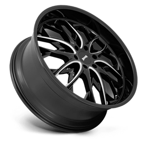 DUB S263 OG Gloss Black Milled 26x10 +30 6x135mm 87.1mm - Wheelwiz