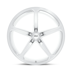 OHM AMP Silver Machined 21x10.5 +30 5x120mm 64.2mm - Wheelwiz