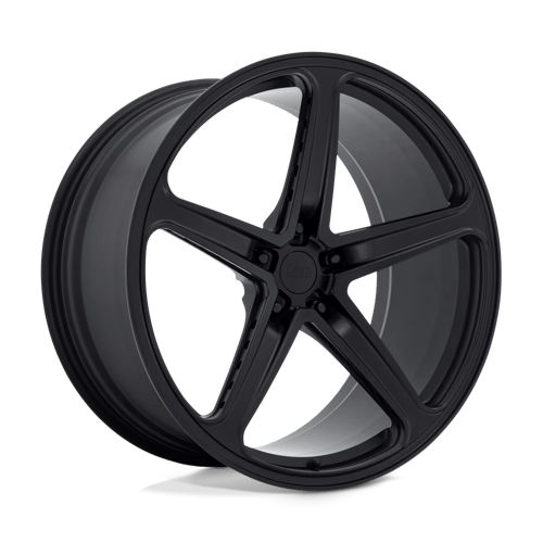 OHM AMP Matte Black 22x9 +25 5x120mm 64.2mm - Wheelwiz