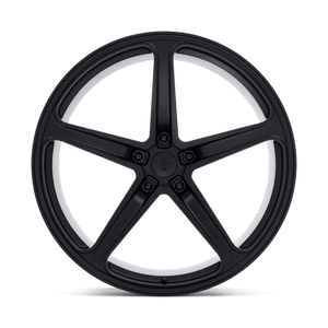 OHM AMP Matte Black 22x9 +25 5x120mm 64.2mm - Wheelwiz