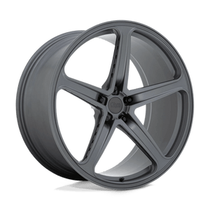OHM AMP Matte Gunmetal 21x10.5 +30 5x120mm 64.2mm - Wheelwiz