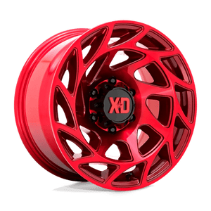 XD Series XD860 ONSLAUGHT Candy Red 17x9 -12 6x139.7mm 106.1mm - Wheelwiz