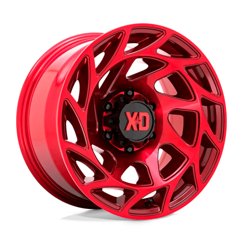 XD Series XD860 ONSLAUGHT Candy Red 22x12 -44 8x165.1mm 125.1mm - Wheelwiz