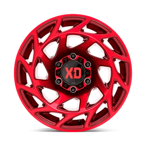 XD Series XD860 ONSLAUGHT Candy Red 22x12 -44 8x170mm 125.1mm - Wheelwiz