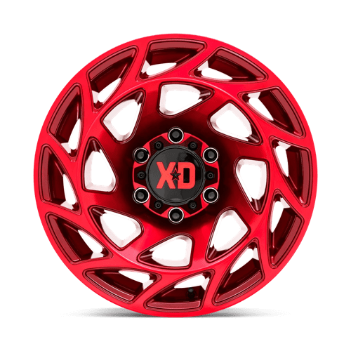 XD Series XD860 ONSLAUGHT Candy Red 22x12 -44 8x165.1mm 125.1mm - Wheelwiz