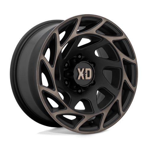 XD Series XD860 ONSLAUGHT Satin Black With Bronze Tint 17x9 -12 5x127mm 71.5mm - WheelWiz