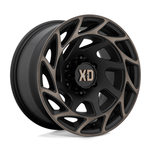 XD Series XD860 ONSLAUGHT Satin Black With Bronze Tint 20x12 -44 5x127mm 71.5mm - WheelWiz