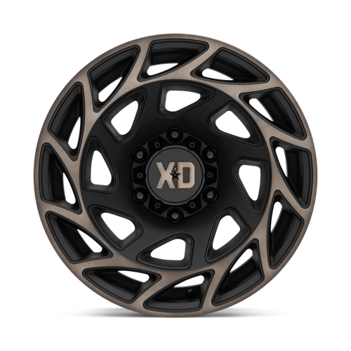 XD Series XD860 ONSLAUGHT Satin Black W/ Bronze Tint 17x9 0 6x139.7mm 106.1mm - Wheelwiz