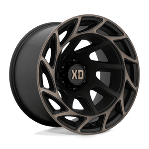 XD Series XD860 ONSLAUGHT Satin Black W/ Bronze Tint 20x12 -44 6x135mm 87.1mm - Wheelwiz